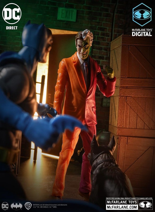 McFarlane DC Direct Two-Face (The Silver Age) 7in Action Figure Toys Digital Collectible - Image 2